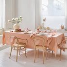 Magic Linen, Nappe en lin 150x250 - Peach