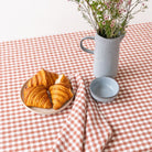 Magic Linen, Nappe en lin 150x250 - Vichy Clay