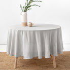 Magic Linen, Nappe ronde en lin - Light Gray 