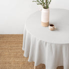 Magic Linen, Nappe ronde en lin - Light Gray 
