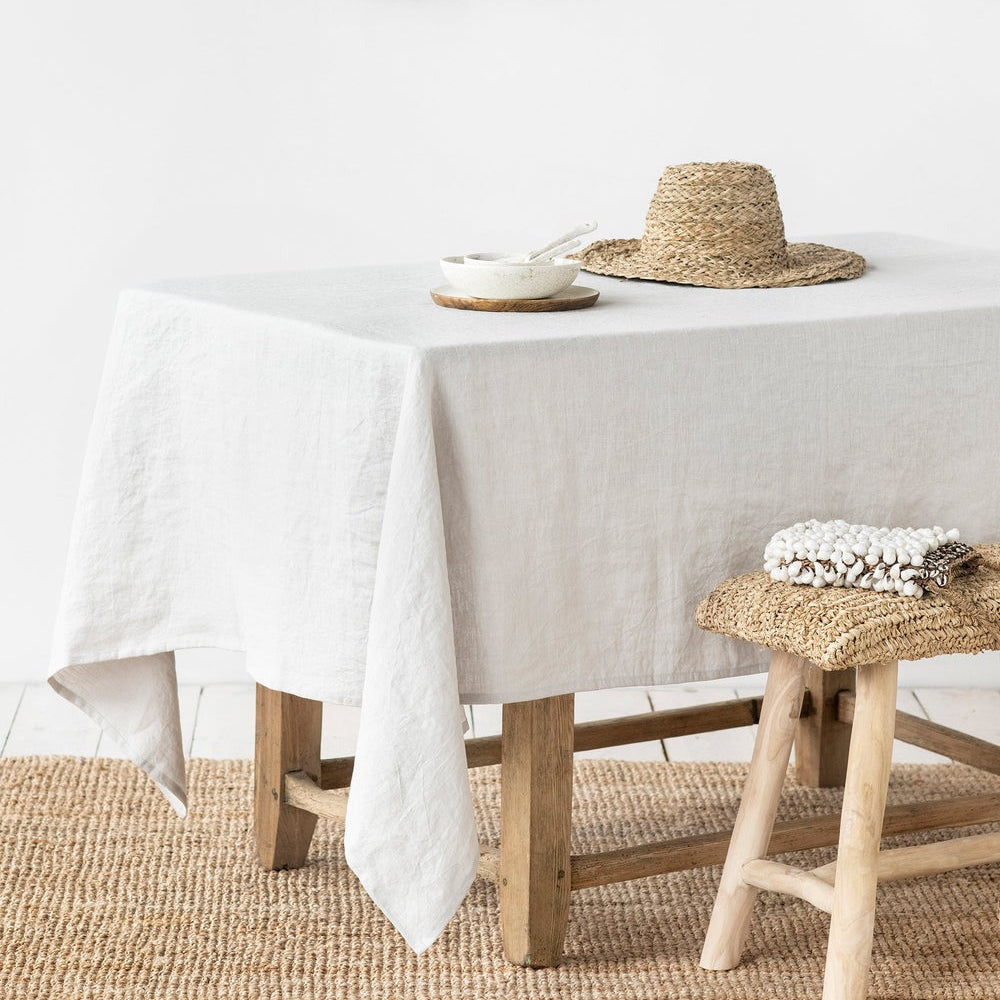 Magic Linen, Nappe en lin 150x250 - Light Gray