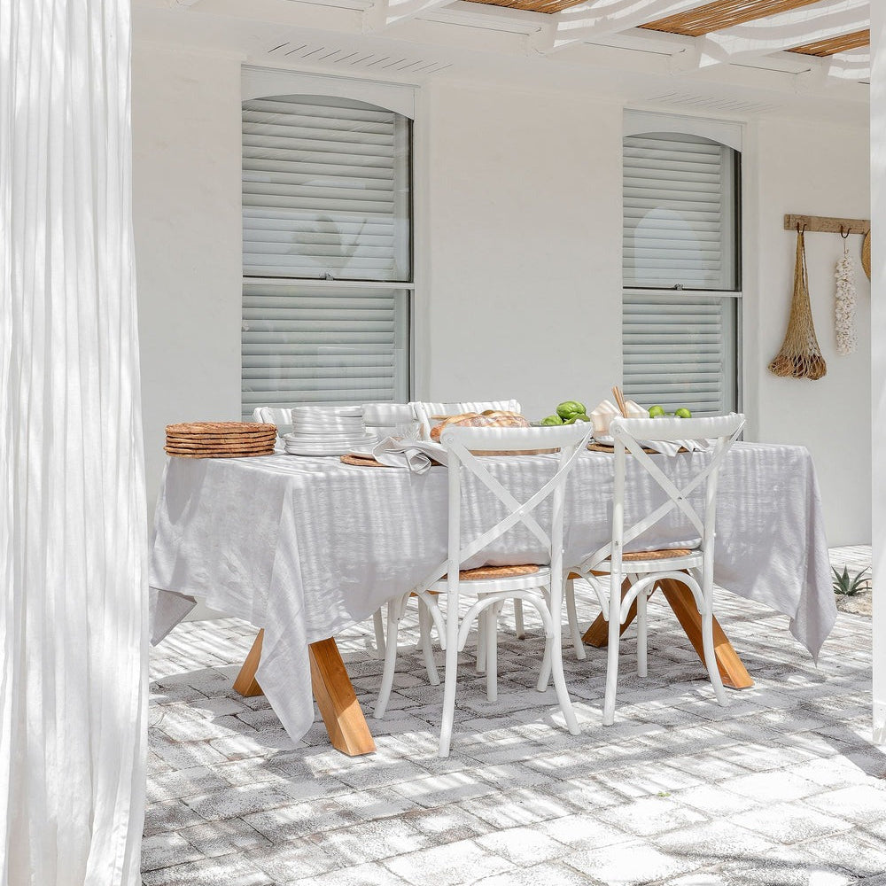 Magic Linen, Nappe en lin 150x250 - Light Gray