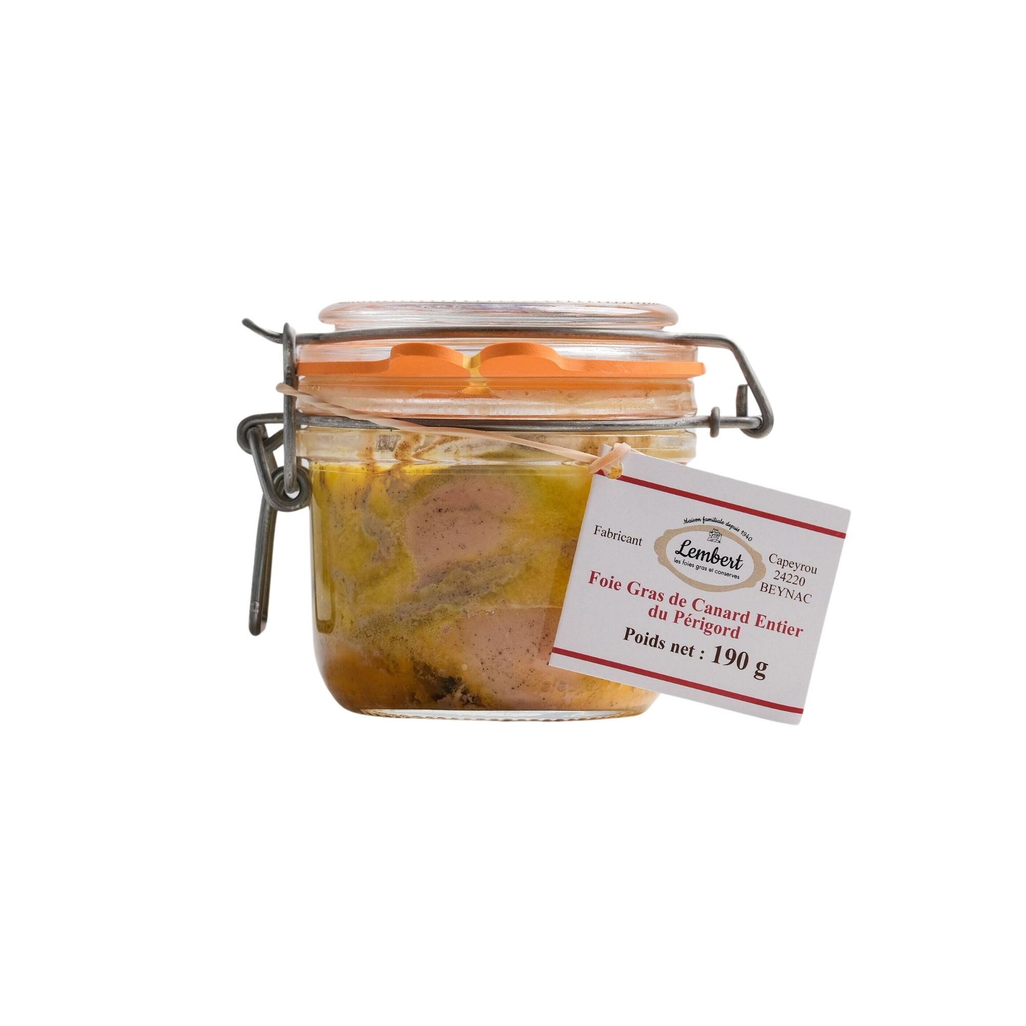 Maison Lembert, Foie gras de canard - Médaille d'or 2024