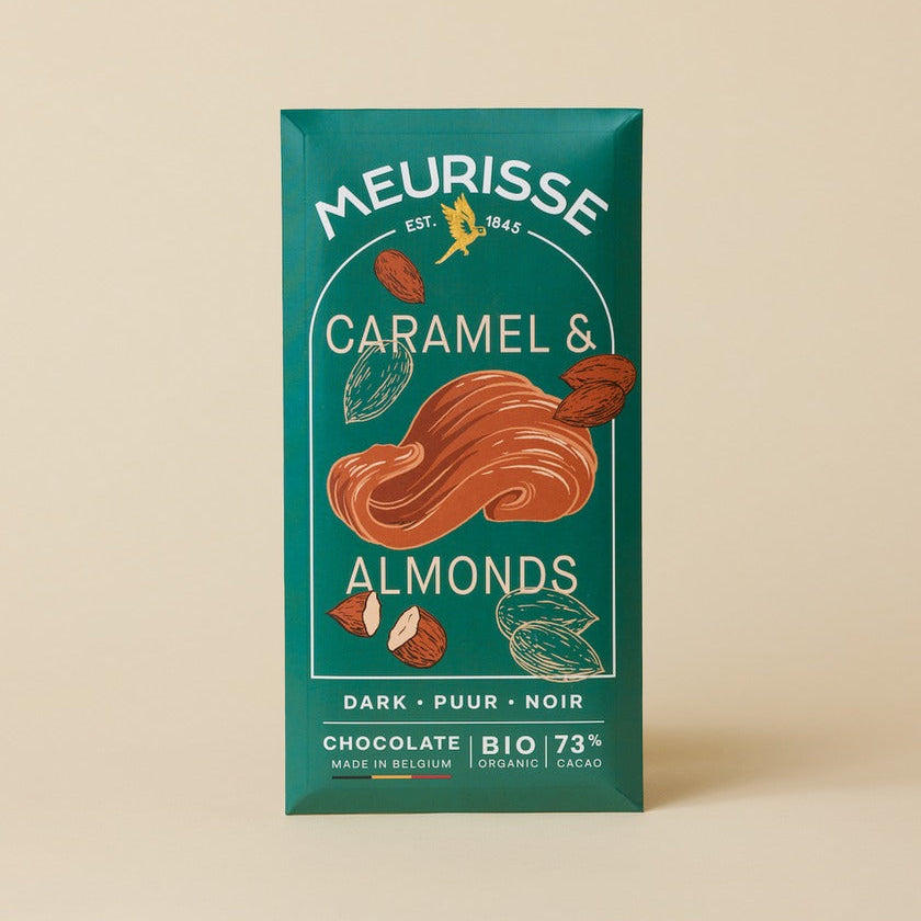 Meurisse, Chocolat noir - Amandes Caramélisées