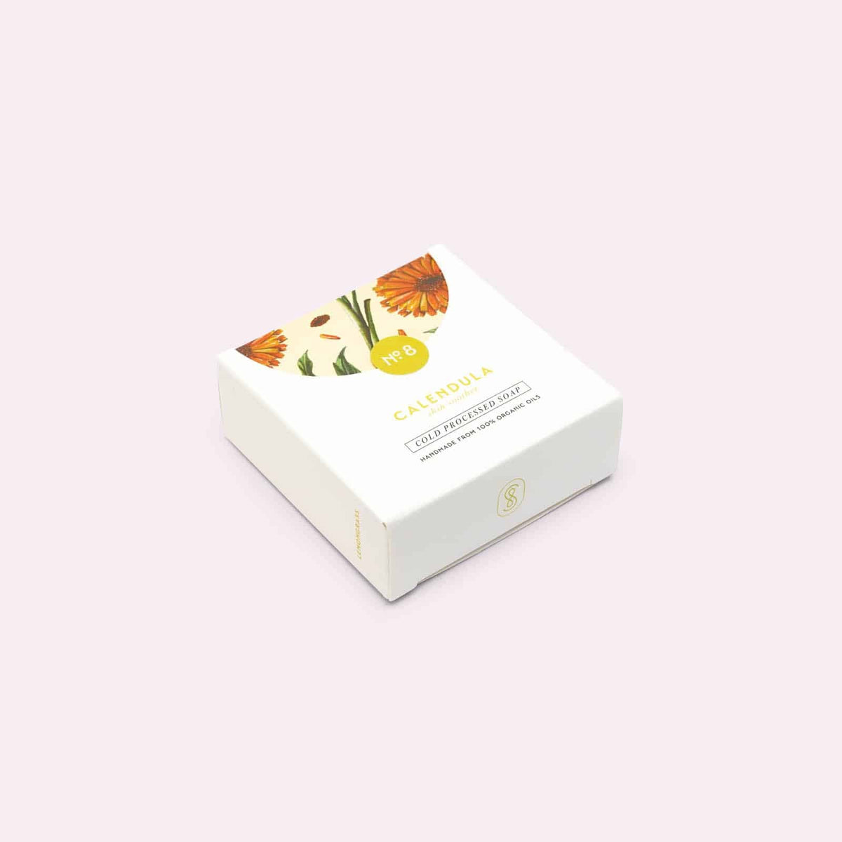 Savon Stories, Savon Bio & Naturel Citronnelle et Calendula - N°8 L’Apaisant - 50 g