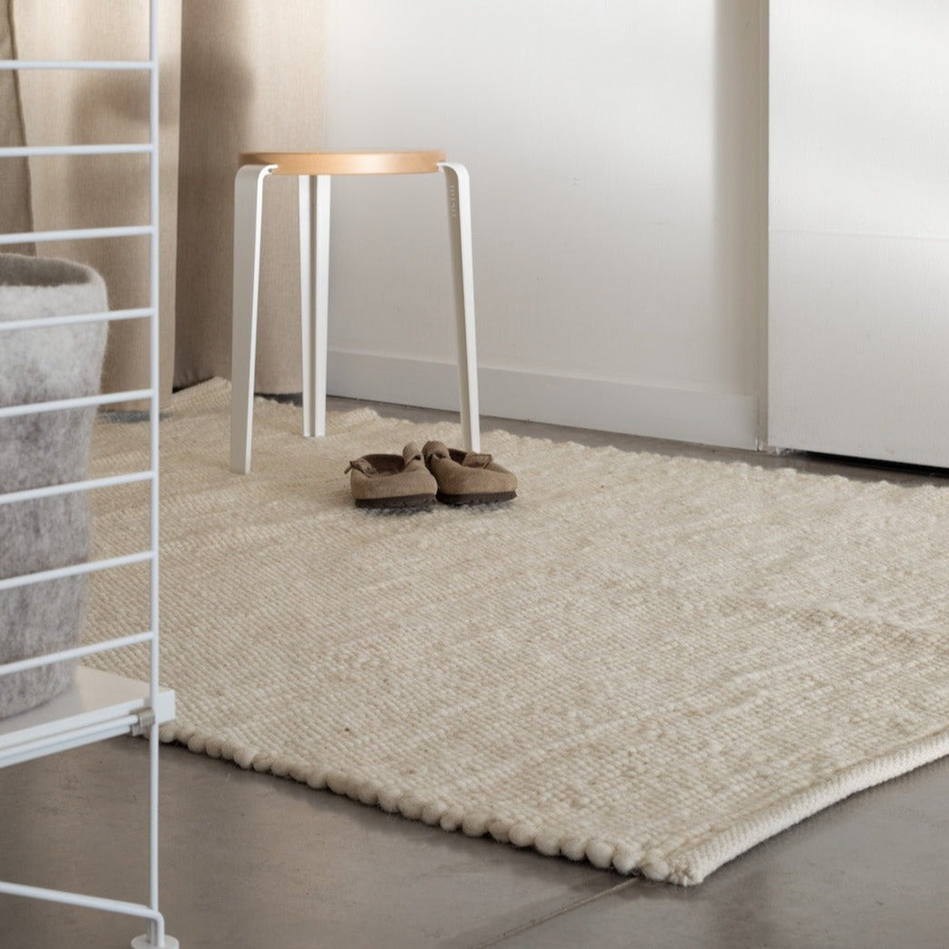 Nunamae, Natural Wool Rug - Ecru – Nad Yut
