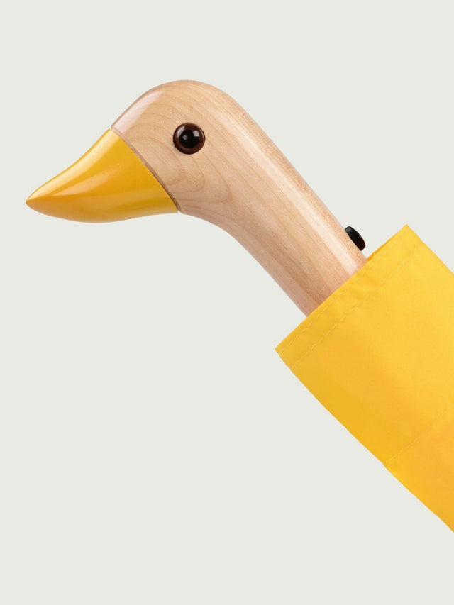 Original Duckhead, Parapluie à manche tête de Canard - Jaune