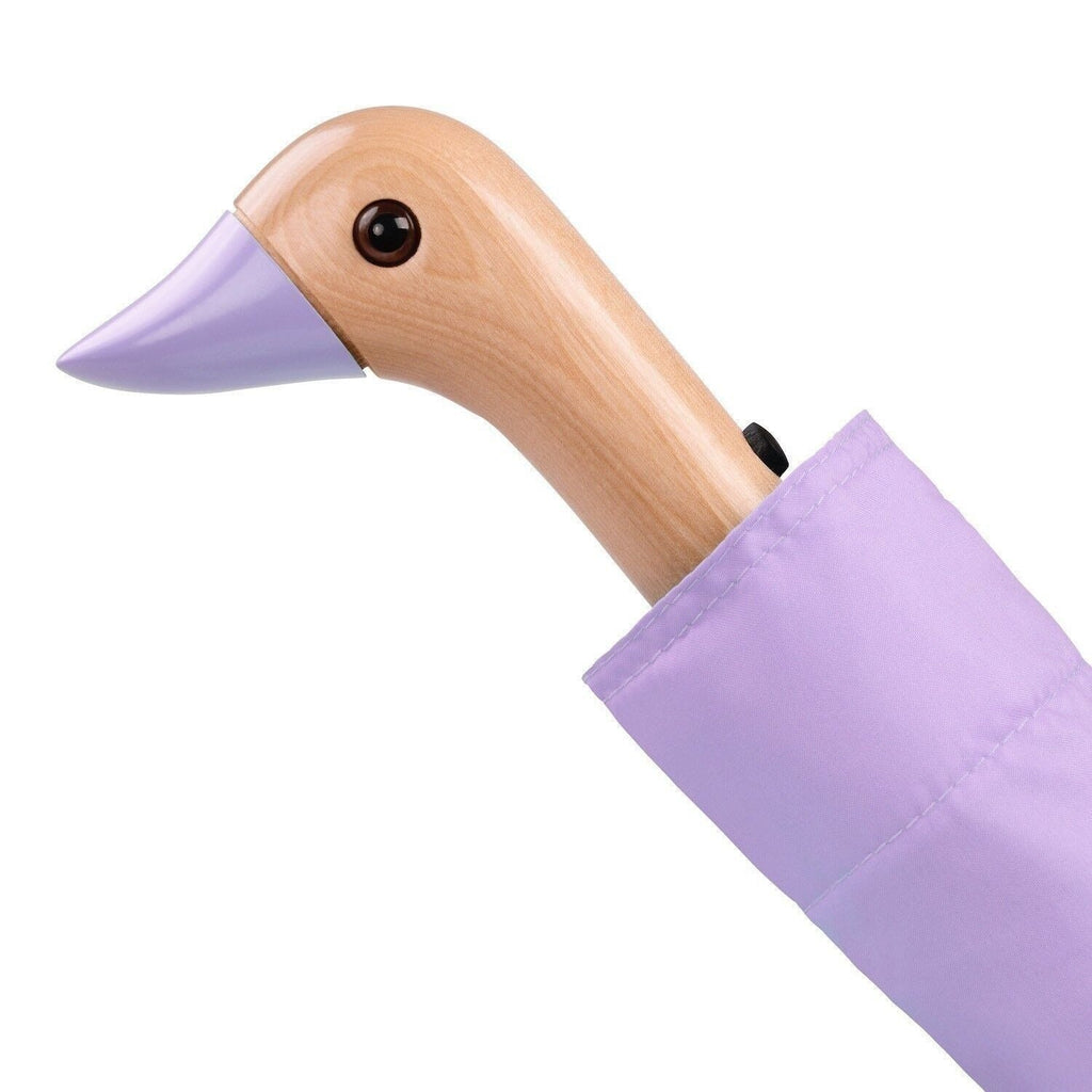 Original Duckhead, Parapluie à manche tête de Canard - Lilas