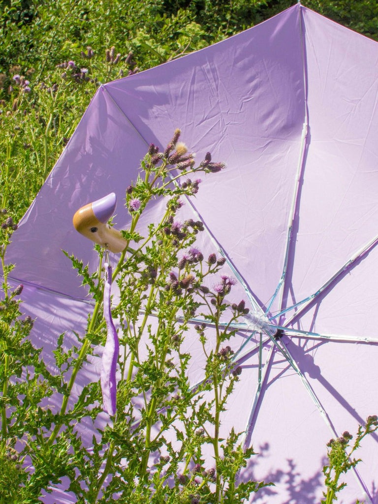 Original Duckhead, Parapluie à manche tête de Canard - Lilas