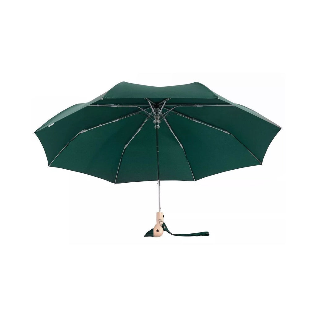 Original Duckhead, Parapluie à manche tête de Canard - Vert Forêt