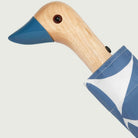 Original Duckhead, Parapluie à manche tête de Canard - Denim Moon