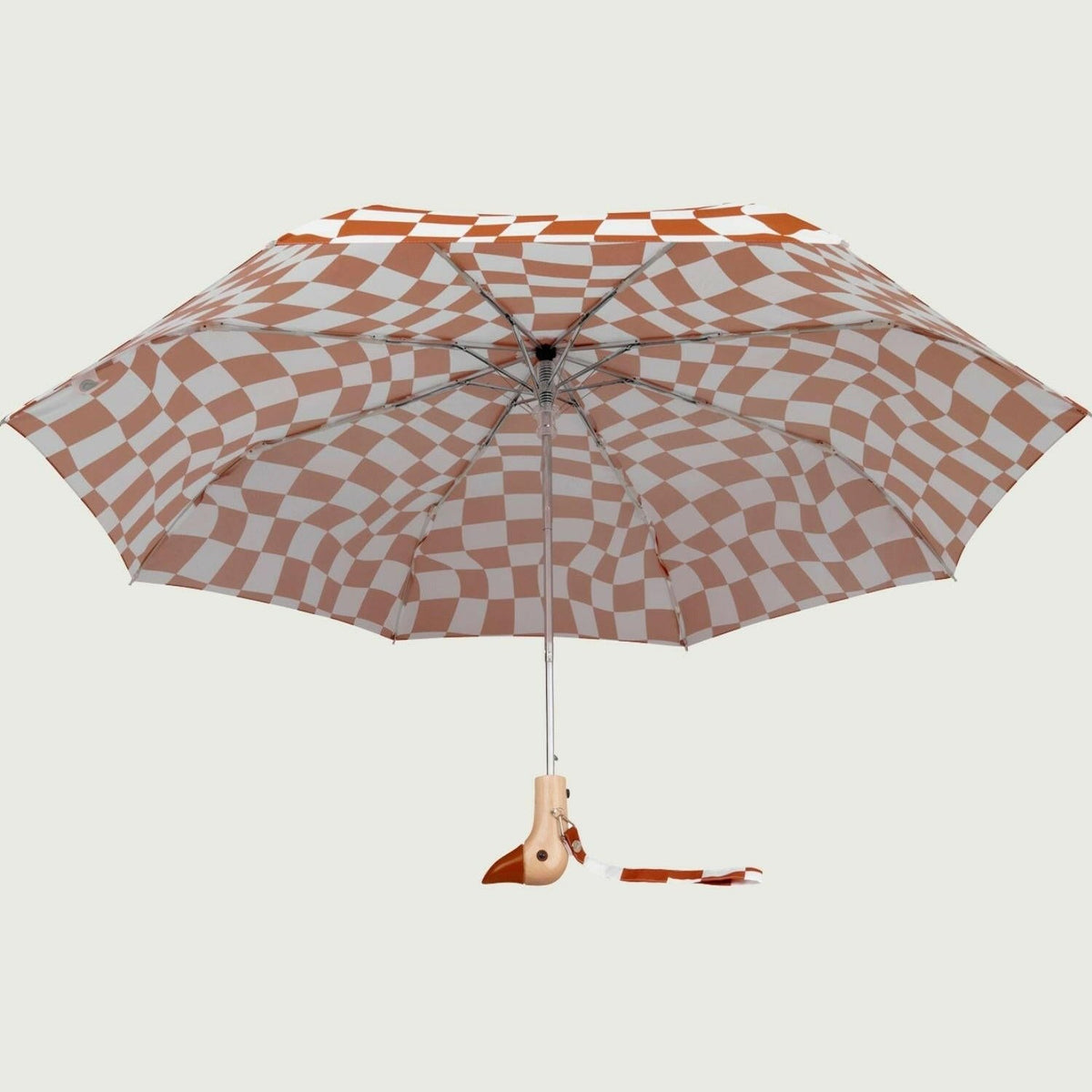 Original Duckhead, Parapluie à manche tête de Canard -  Peanut Butter
