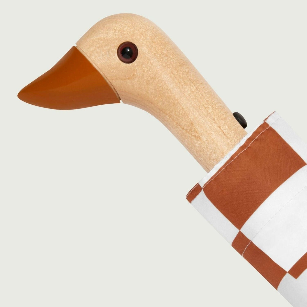 Original Duckhead, Parapluie à manche tête de Canard -  Peanut Butter