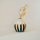 Oustao, Soliflore en céramique - Mediterranea Rayures