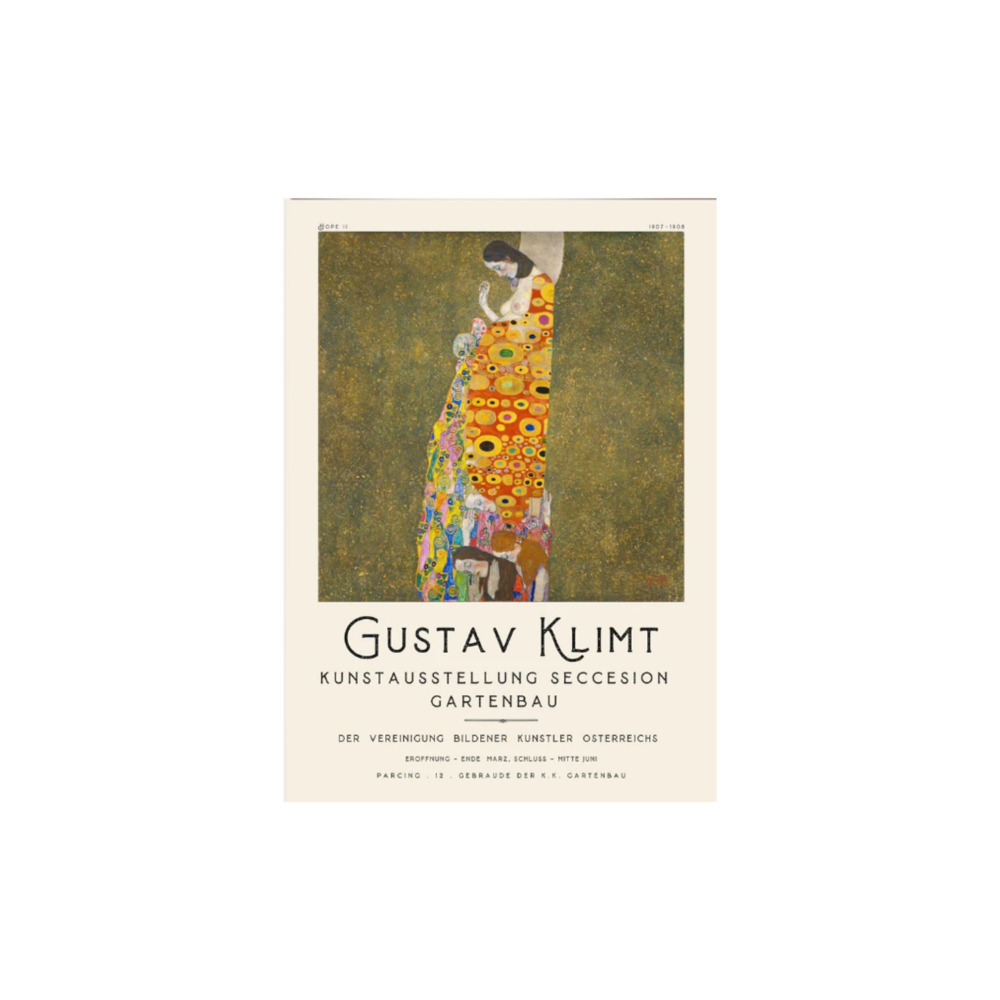 PSTR Studio, Affiche - Gustav Klimt - Hope II