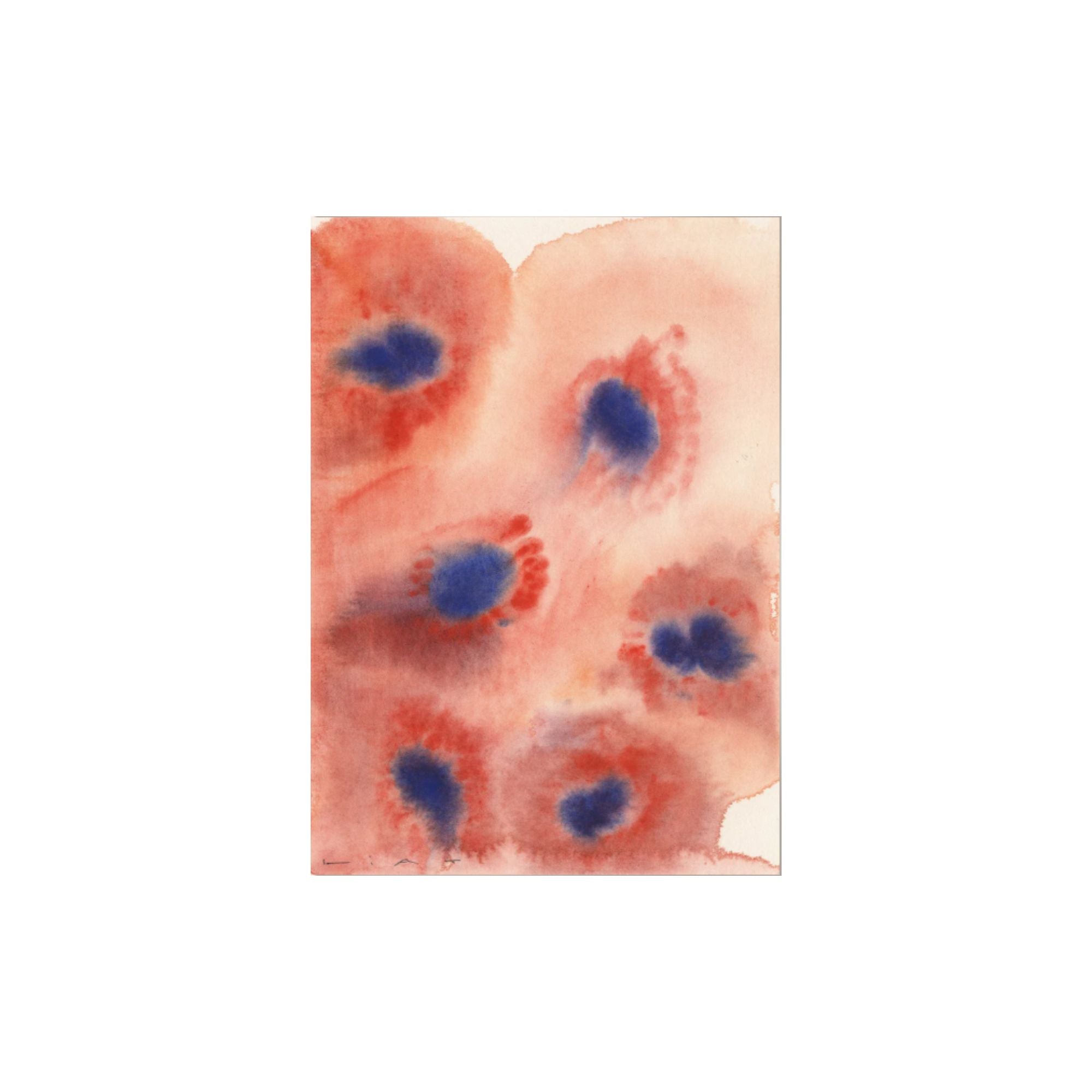 PSTR Studio, Affiche - Liat Greenberg - Red Flowers