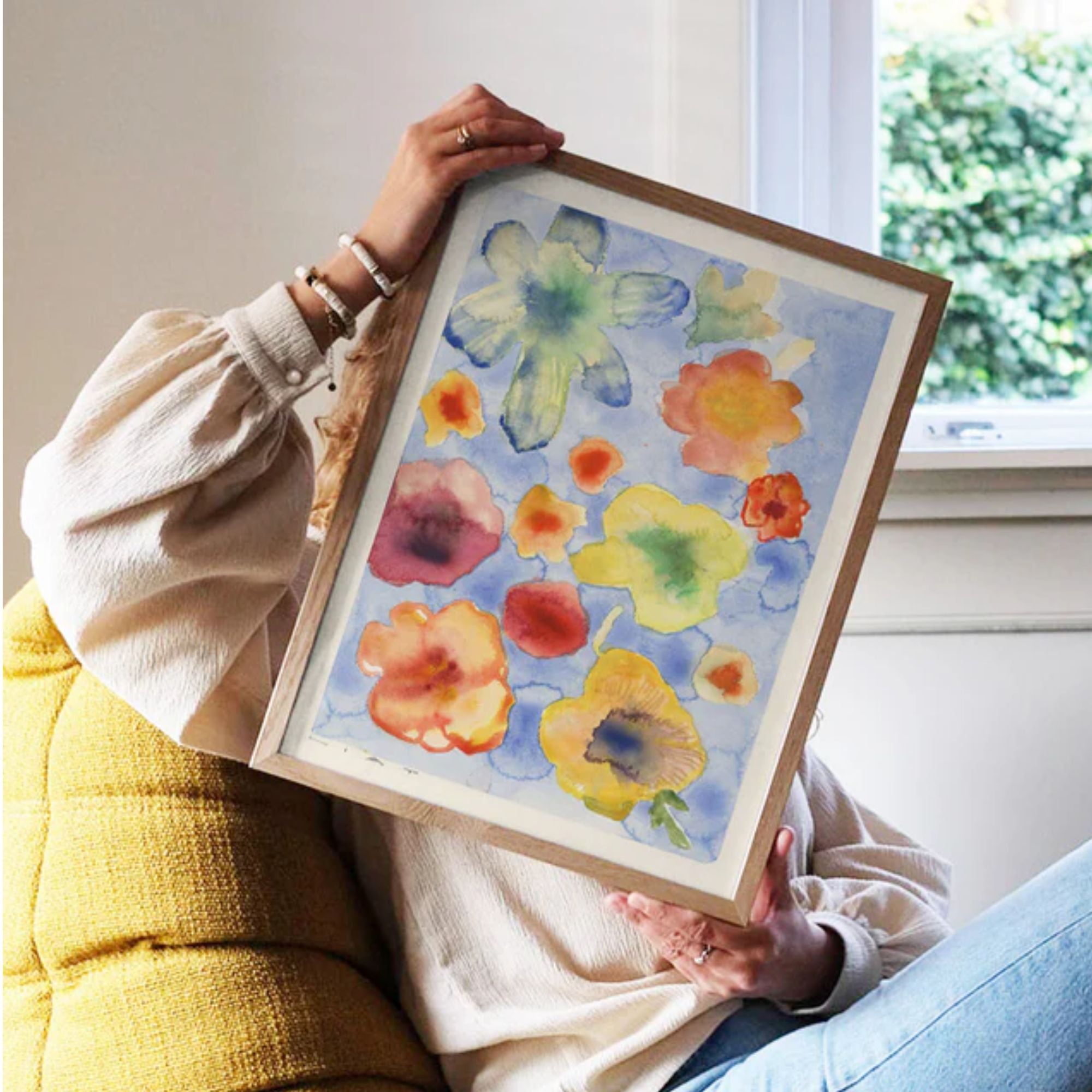 PSTR Studio, Affiche - Liat Greenberg, Floating Flowers