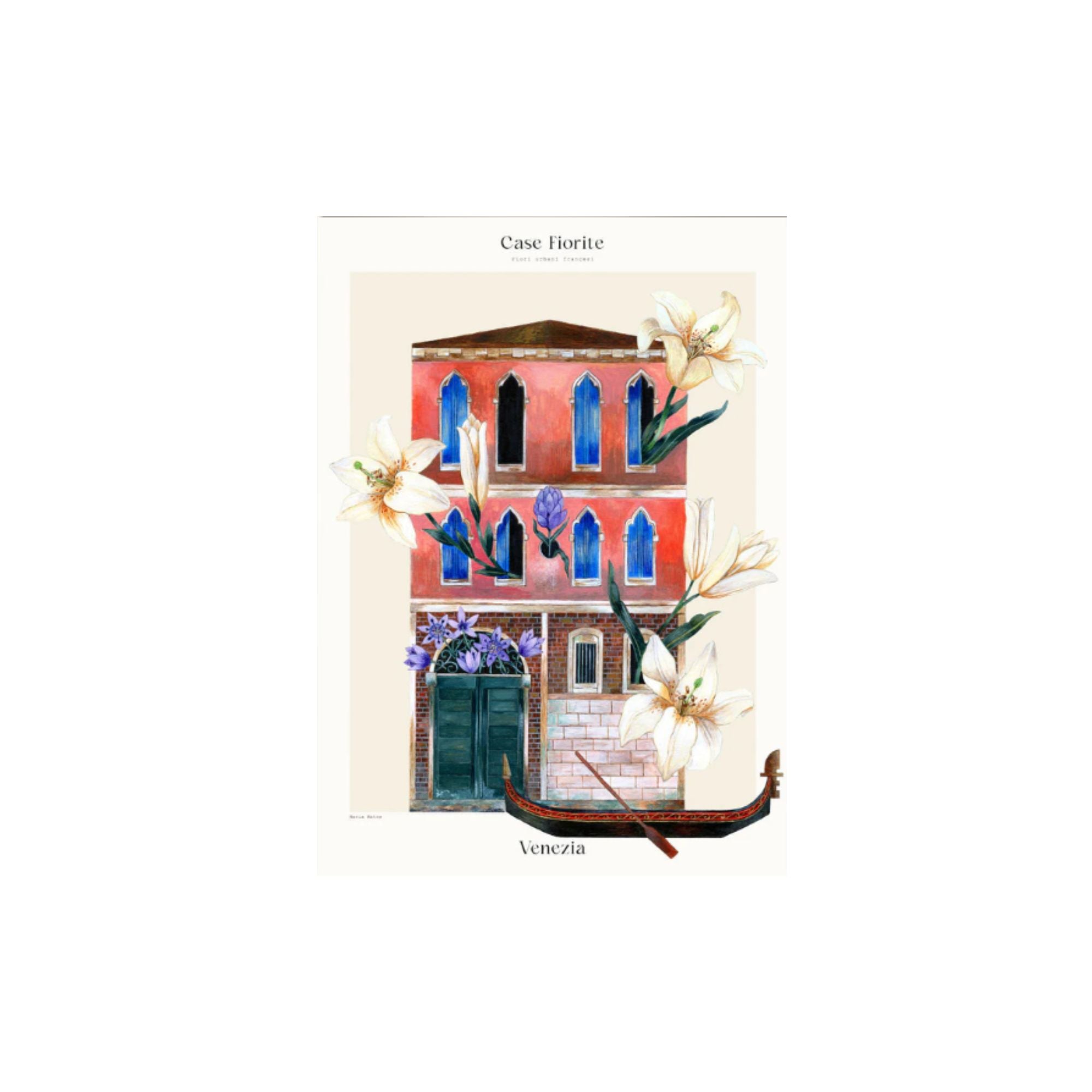 PSTR Studio, Affiche - Maria Matos, Case Fiorite Venezia