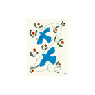 PSTR Studio, Affiche - Madelen Möllard, Blue Doves with Poppies