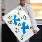 PSTR Studio, Affiche - Madelen Möllard, Blue Doves with Poppies