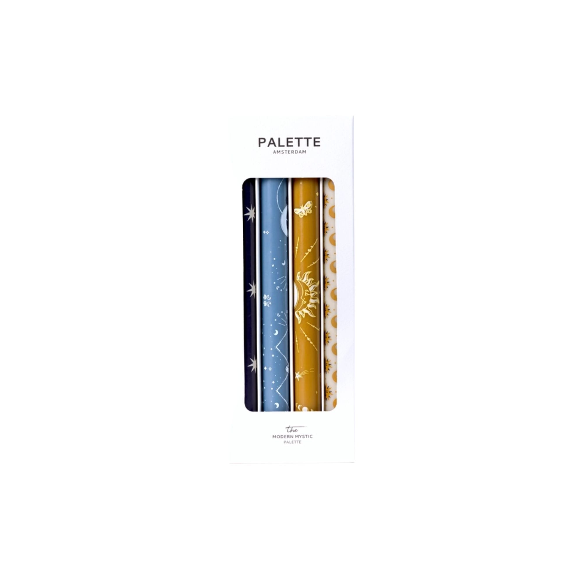 Palette Amsterdam, Coffret de 4 bougies - Modern Mystic