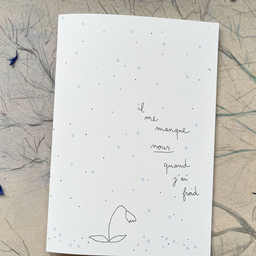 Papillonnage, Carte - J'ai froid