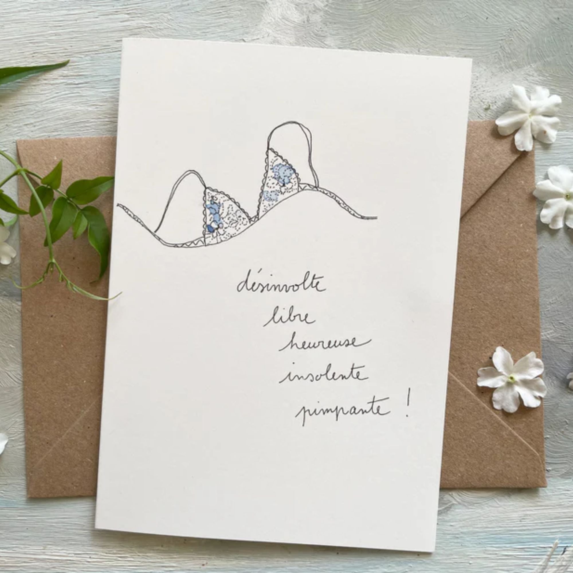 Papillonnage, Carte- Pimpante 