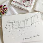 Papillonnage, Carte - Pour sécher tes larmes