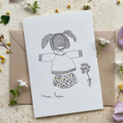 Papillonnage, Carte - Mon lapin