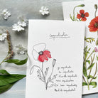 Papillonnage, Carte - Coquelicoter