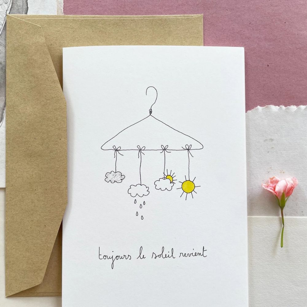 Papillonnage, Carte - Le soleil revient