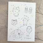 Papillonnage, Carte - Bébé à croquer