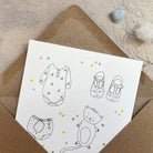 Papillonnage, Carte - Bébé à croquer