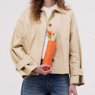 Original Duckhead, Parapluie à manche tête de Canard - Orange Papaye