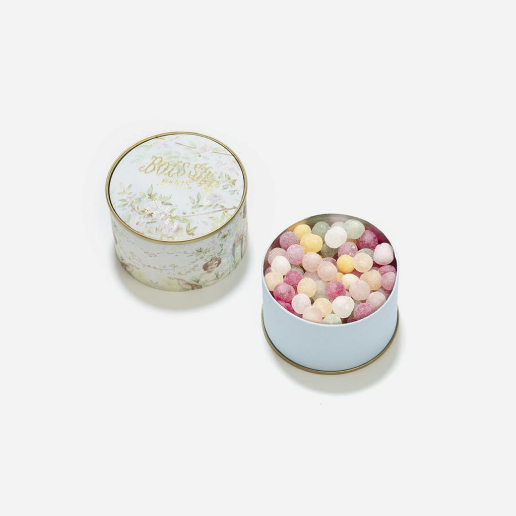 Bonbons Maison Boissier -  Poudrier Perles Céleste