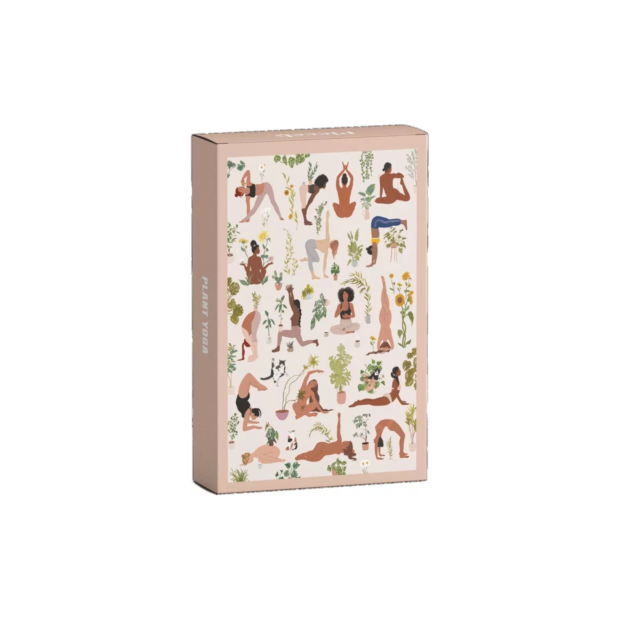 Piecely, Mini Puzzle 99 pièces - Plant Yoga