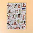 Piecely, Mini Puzzle 99 pièces - Plant Yoga