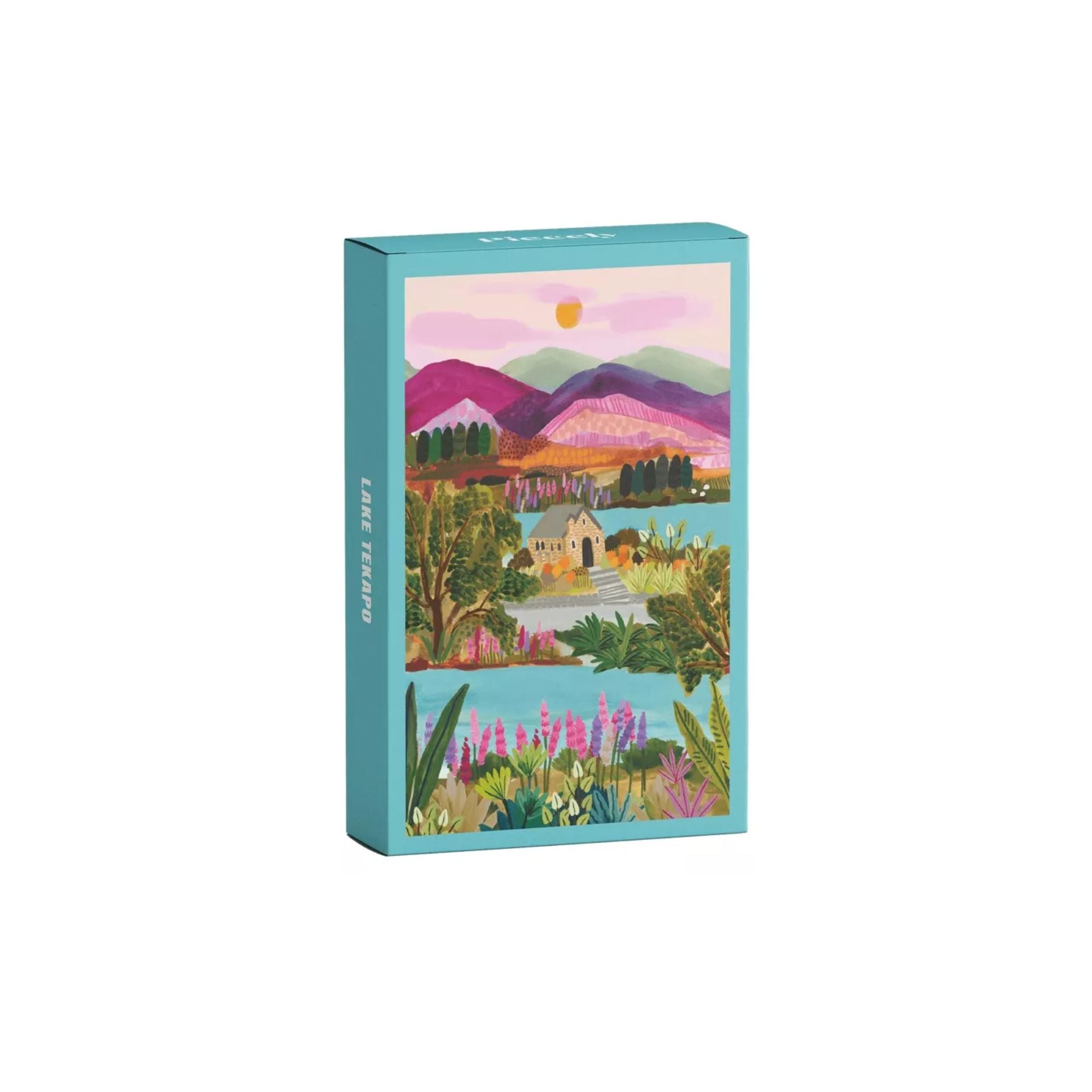 Piecely, Mini Puzzle 99 pièces - Lac Tekapo