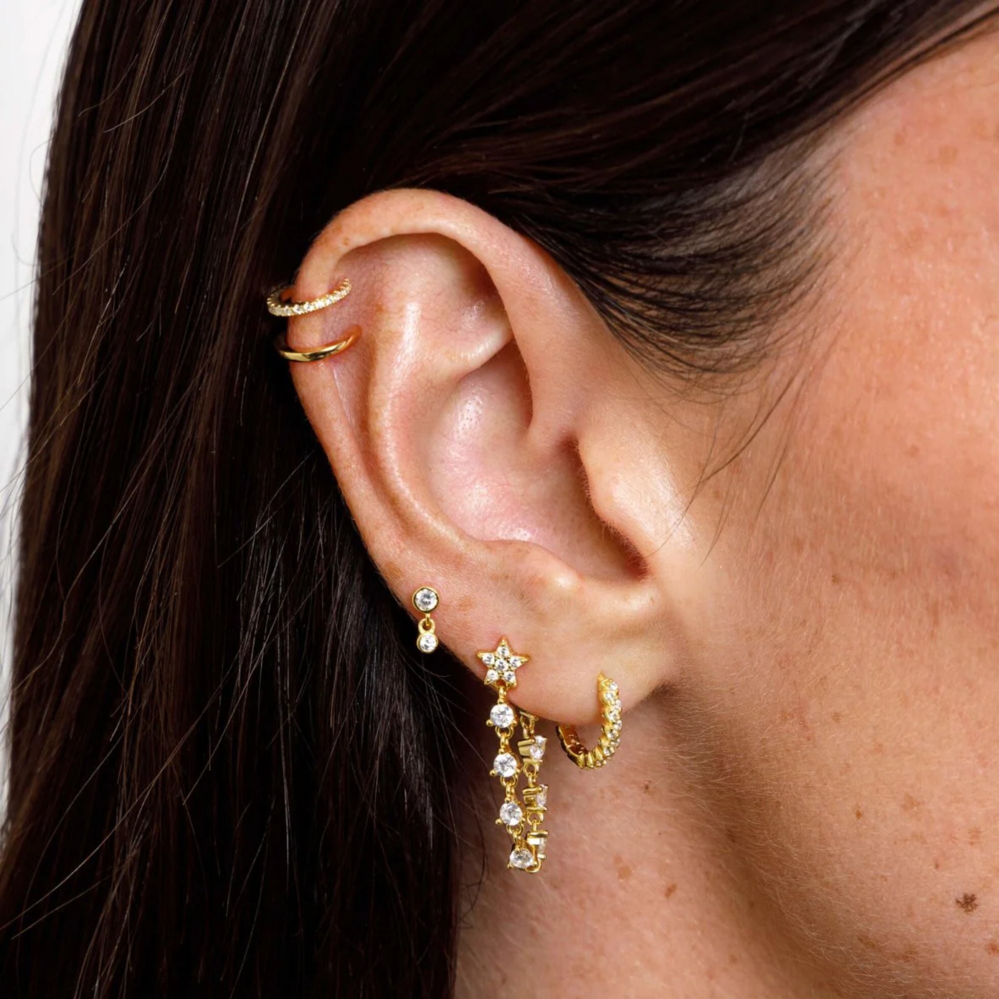 Pohesia, Boucles d'oreilles - Denpassar Or