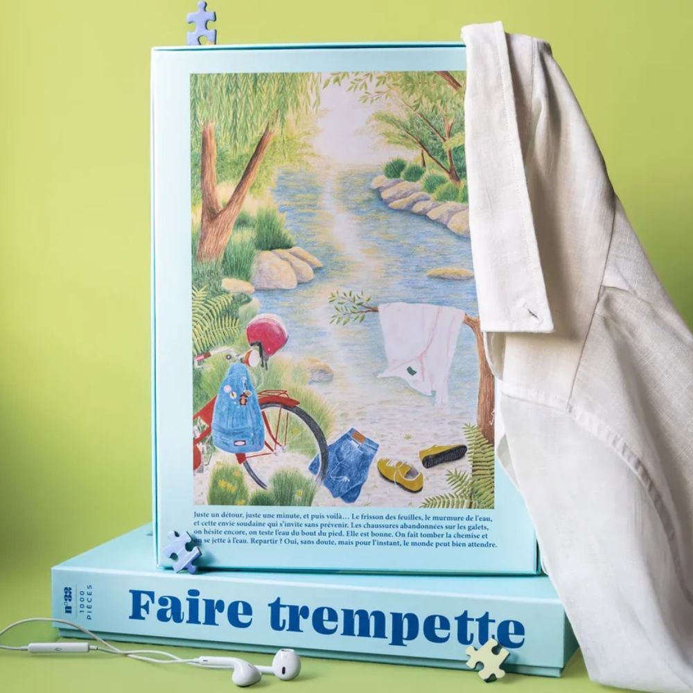 Jour Férié, Puzzle 1000 pièces - Faire trempette