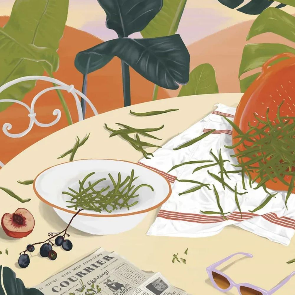 Jour Férié, Puzzle 1000 pièces - Les haricots verts