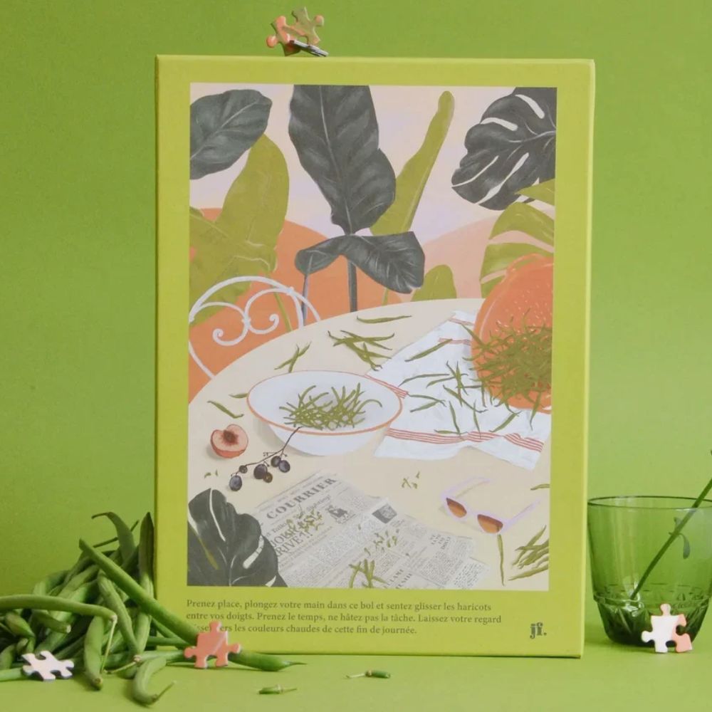 Jour Férié, Puzzle 1000 pièces - Les haricots verts