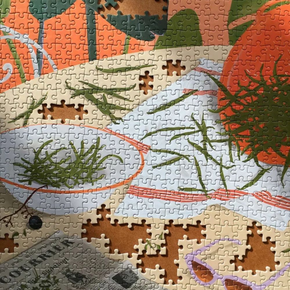 Jour Férié, Puzzle 1000 pièces - Les haricots verts
