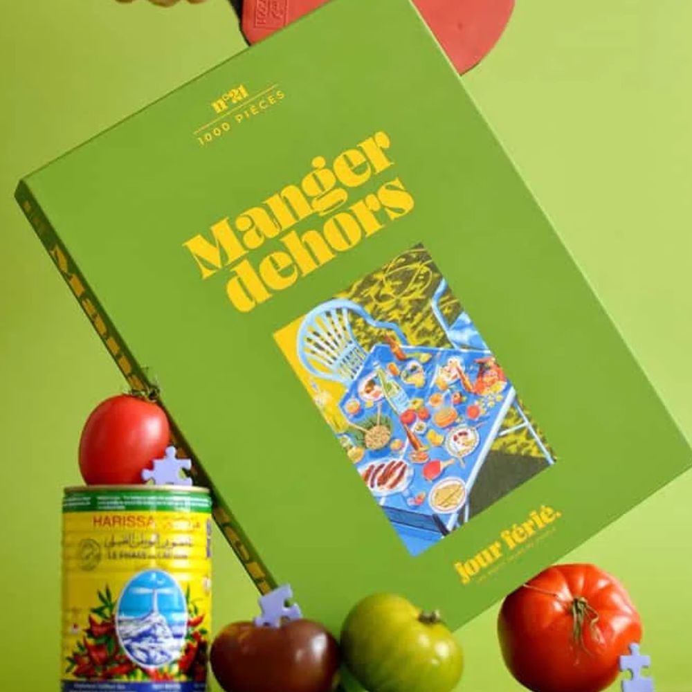 Jour Férié, Puzzle 1000 pièces - Manger dehors