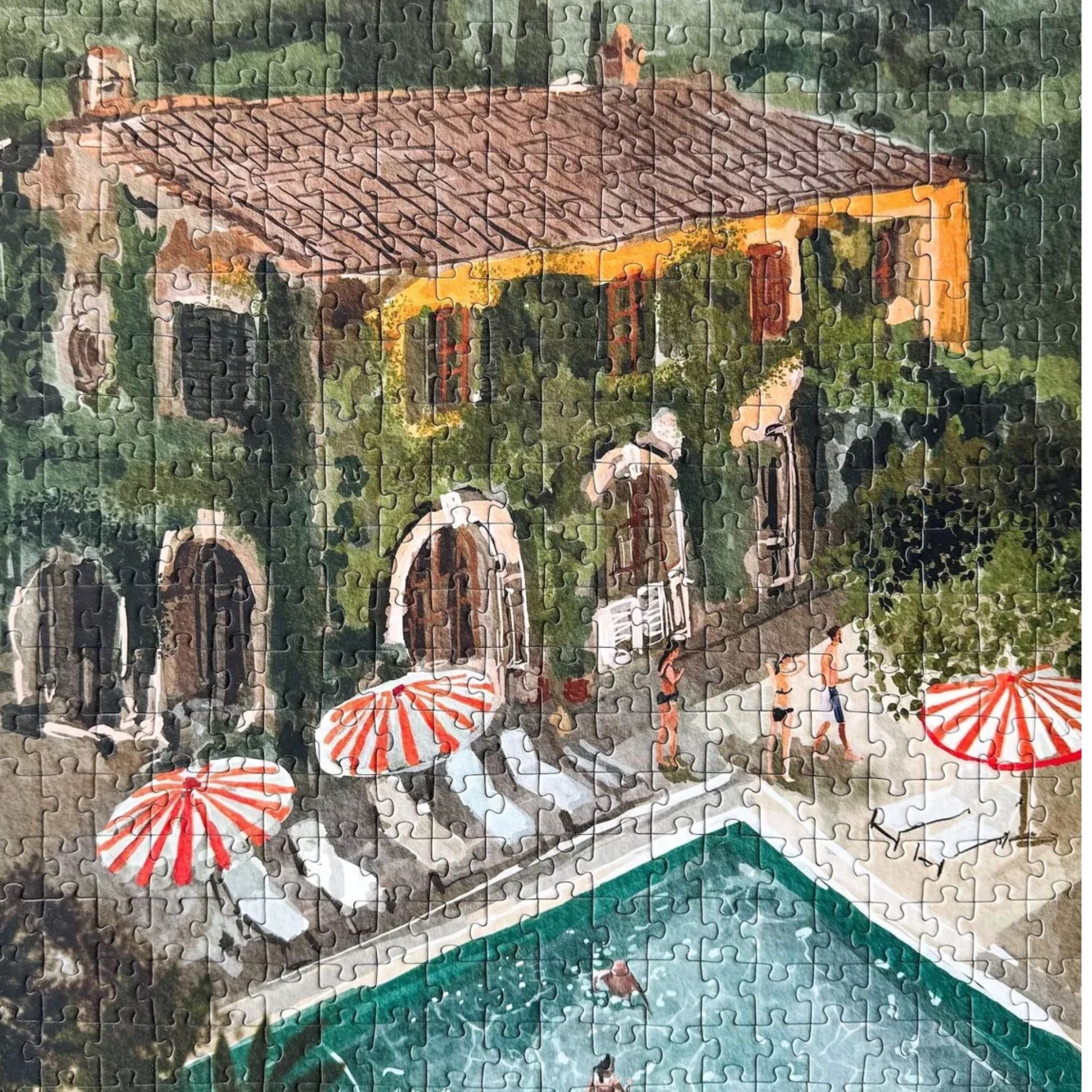 Puzzle Piecely 500 pièces -  Secret Villa 