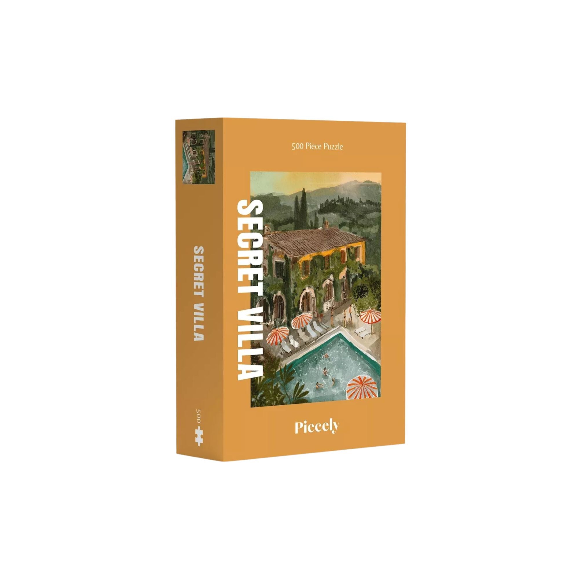 Puzzle Piecely 500 pièces -  Secret Villa 