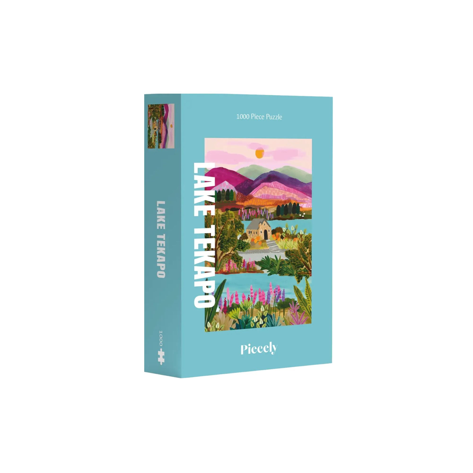 Puzzle Piecely 1000 pièces - Lac Tekapo