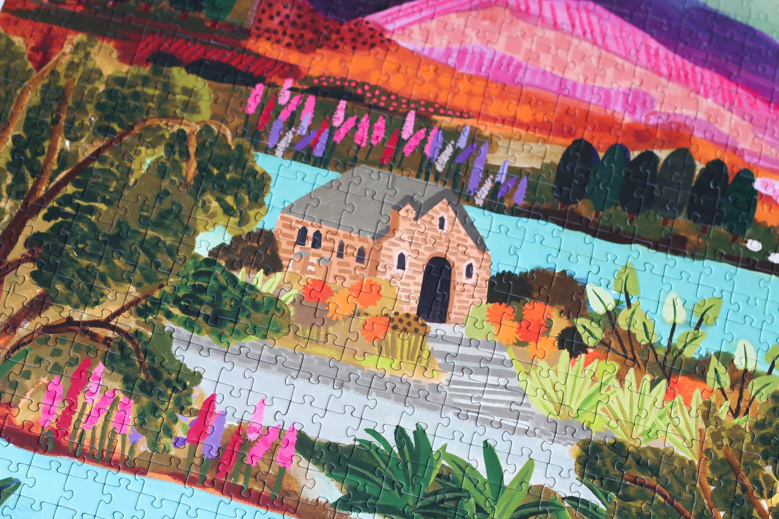 Puzzle Piecely 1000 pièces - Lac Tekapo