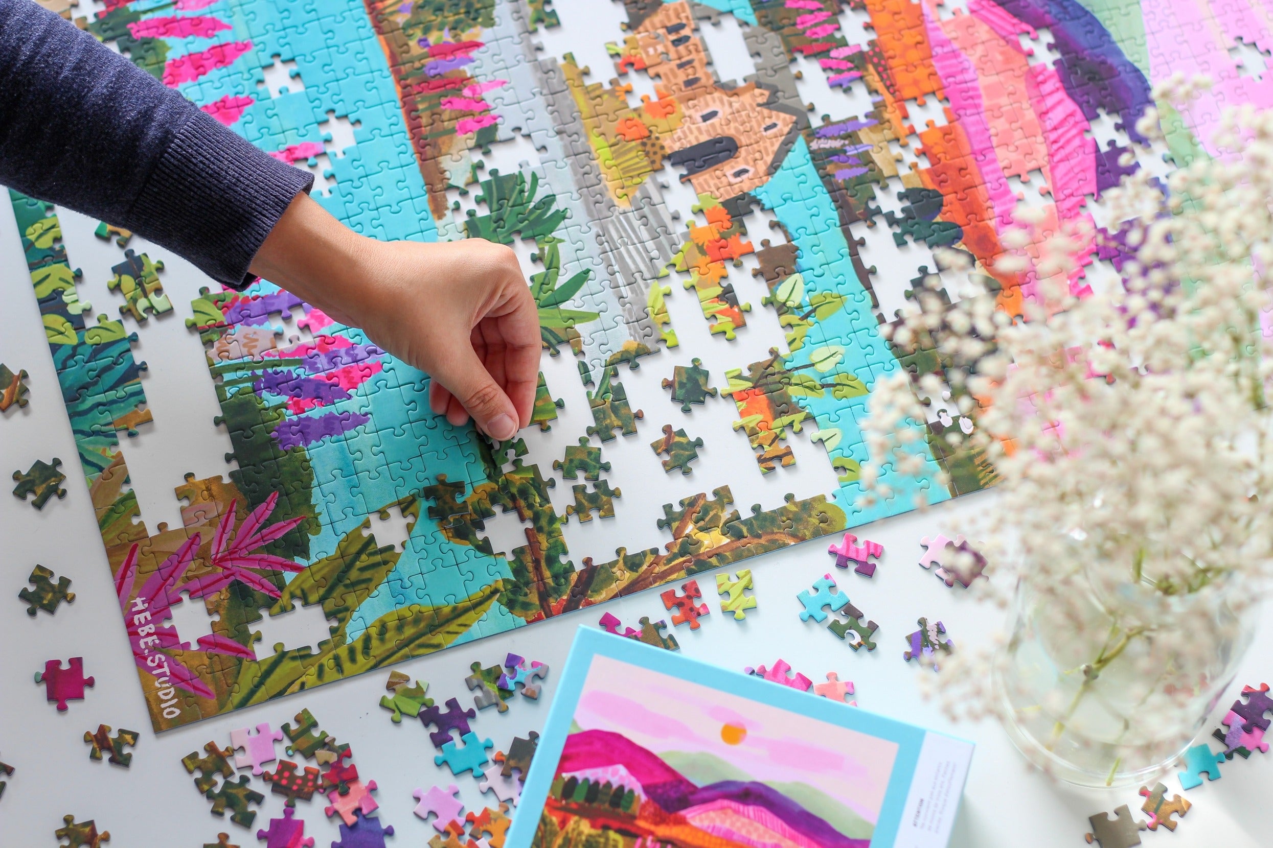 Puzzle Piecely 1000 pièces - Lac Tekapo