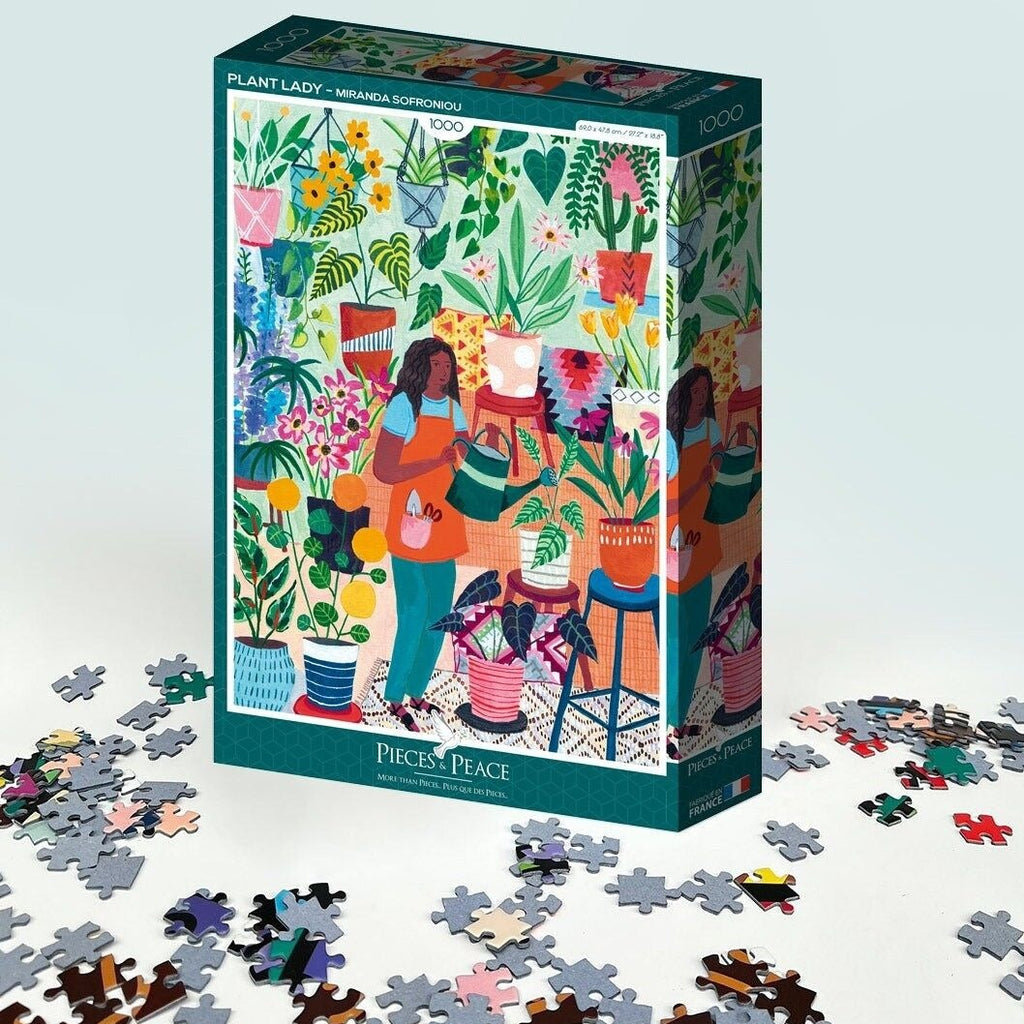 Puzzles Pieces and Peace 1000 pièces - Plant Lady